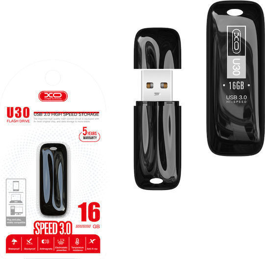 XO U30 8GB USB 3.0 USB-Stick Weiß