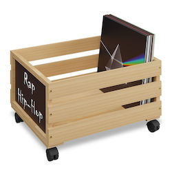Cutie Bambus Pentru Discuri Vinil Maro Deschis Negru 27x34x43 Cm Cutie Bambus Pentru Discuri Vinil Maro Deschis Negru 27x34x43 Cm