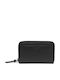 Leather Women's Wallet with RFID Black