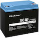 Qoltec Μπαταρία UPS με Χωρητικότητα 30Ah και Τάση 12.8V 53703 1τμχ