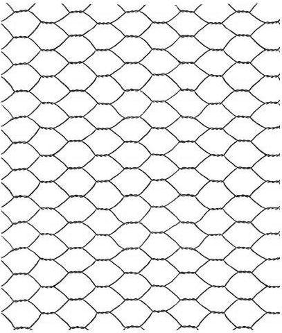 Hexagonal Galvanized Mesh 100cm*25mesh 25mm Opening 0.8mm Wire 25 M S-b 2940163