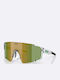 Bliz Unisex Sunglasses with Transparent Frame and Transparent Mirror Lenses ZB7021-09