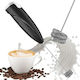 Verk Group Handheld Battery Coffee Frother Brown