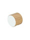 Finetto Buton Mobilier Din Lemn Alb Billie Φ20mm 273-UPR1093#20