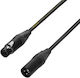 Adam Hall Cable XLR Female - XLR Male Black 10m K5MMF1000