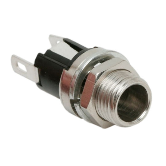 Set 5 DC 5.5 × 2.5 Mm Prize De Curent Femelă Conector Metalic Pentru Montare Pe Panou