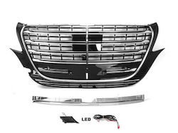 Mask Mercedes-Benz Vito W447 W448 24+ AMG Look LED Chrome Black 1 Piece