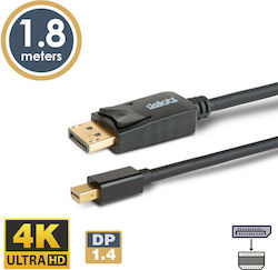 Alista Home GLB_20336B DisplayPort Masculin - mini DisplayPort Masculin Lungime 1.8m Alista Home GLB_20336B DisplayPort Masculin - mini DisplayPort Masculin Lungime 1.8m