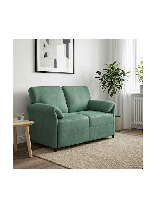 Canapea Cu Două Locuri Catifea Verde 138x83x95cm