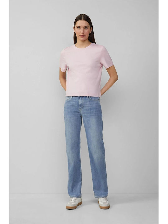 Γυναικείο Crop T-shirt Ροζ