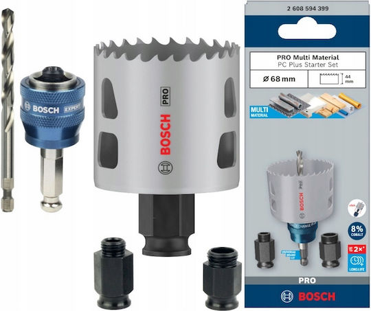 Bosch Ποτηροπρίονο Ξηρής Κοπής με Διάμετρο από 44mm έως 68mm