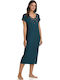 Summer Midi Dress Petrol P260