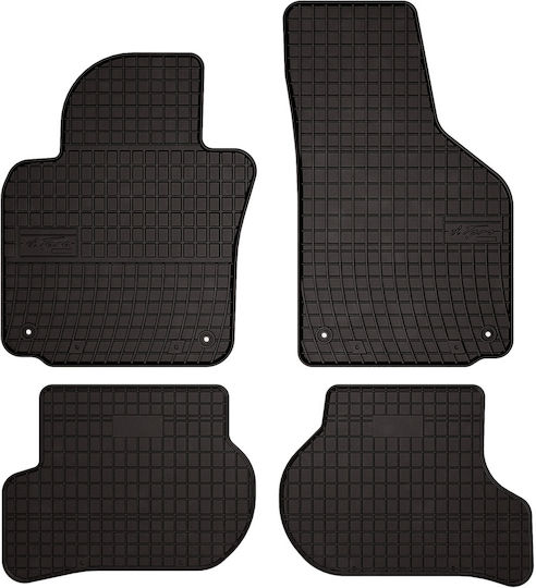 Rubber Car Mats Volkswagen Jetta V Sedan Variant Wagon 2005-2011 Black Fitted