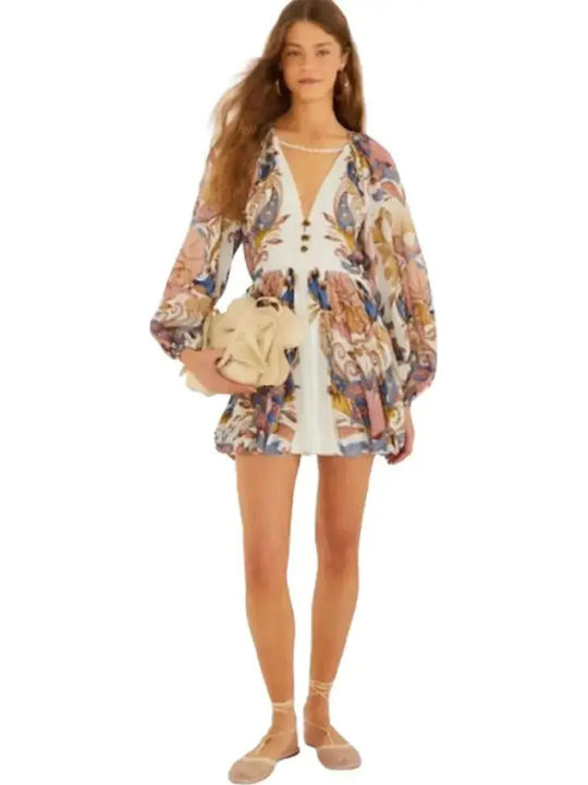 Summer Mini Dress Off-white