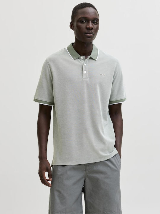 Jack & Jones Polo Herrenbluse Kurzarm Laurel Wr...