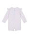 Little Dutch Kids Swimwear One-Piece with Long Sleeve Purple