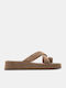 Damenplattformen Khaki