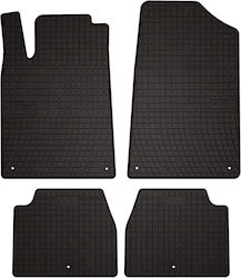 Rubber Car Mats Peugeot 607 Sedan 1999-2010 Black Fitted