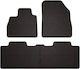 Rubber Car Mats Renault Espace V Minivan 2015-2022 Black Fitted