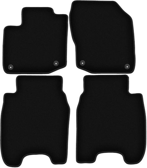 Covorașe Auto Velur Basic Negre Honda Civic iX Estate 35cm 2011-2016