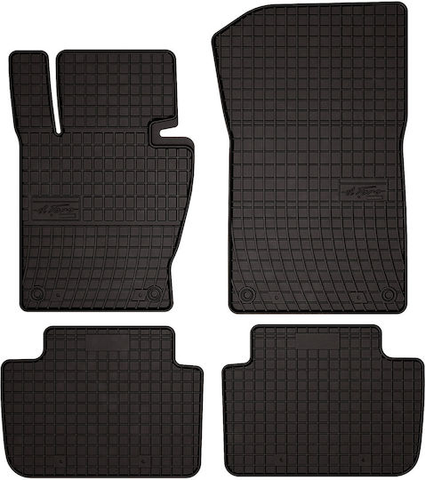 Covorașe Auto Cauciuc BMW X3 E83 SUV 2003-2010 Negre Fixate
