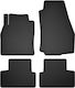 Car Rubber Mats Set 4 Pcs Universal Volvo C70 Ii Coupe 2005-2013