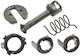 Bmw 3 E46 98-05 Front Left = Right Door Handle Repair Kit 6 Pieces 46mm