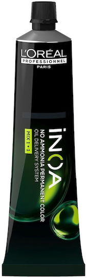 L'Oreal Paris Inoa Βαφή Μαλλιών Χωρίς Αμμωνία 8.32 Ξανθό Ανοιχτό Σαντρέ Ζεστό 60gr