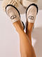 Women's Moccasins In Beige Colour