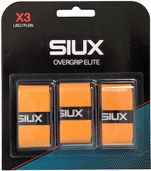 Siux Padel Overgrip Elite X3 Pachet 3 Bucăți Portocalii Siux Padel Overgrip Elite X3 Pachet 3 Bucăți Portocalii