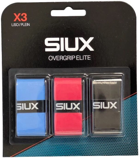 Siux Padel Overgrip Elite X3 Συσκευασία 3 Τμχ Πολύχρωμα