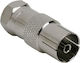Set 5 Prize Coaxial Feminin F La Adaptoare Tv Convertor Antenă Feminin Tv Metalic