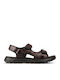 Herrensandalen in Braun Farbe