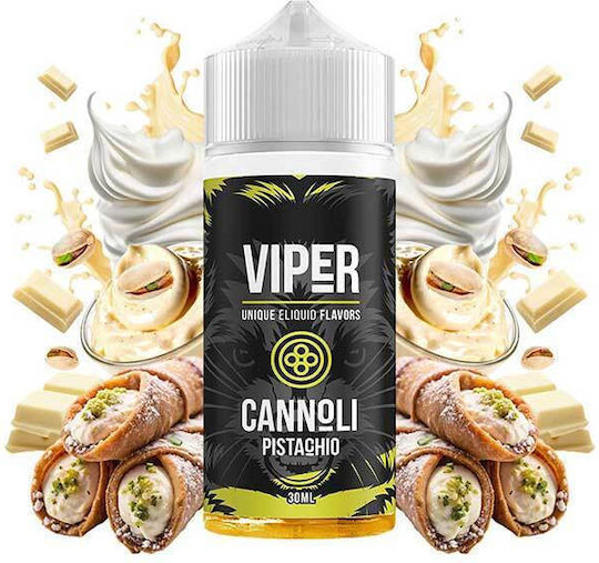 Viper Flavor Shot 30ml/120ml 1τμχ Ζύμη Cannoli, Λευκή Σοκολάτα, Κρέμα & Φιστίκι