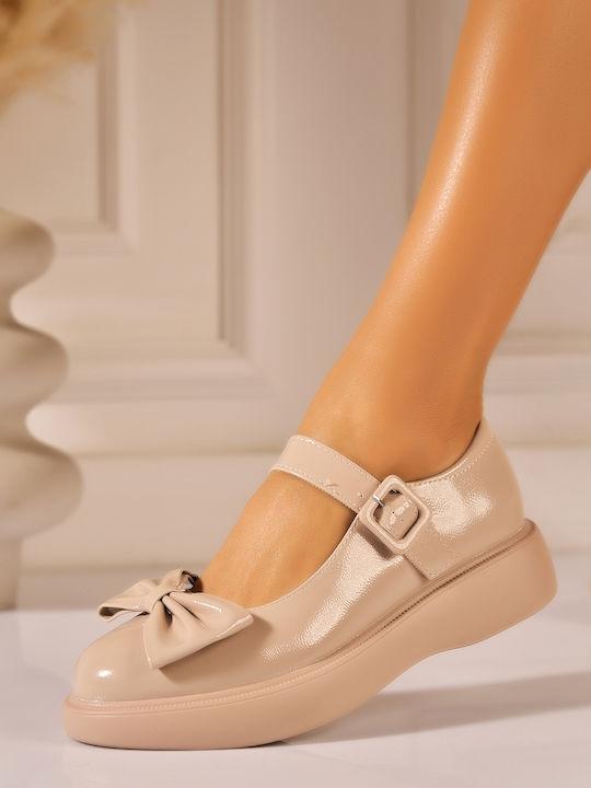 Damen Ballerinas in Rosa Farbe