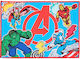 Avengers Vintage Towel 40x30 Cm