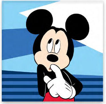 Disney Mickey Shy Hand Towel Face Towel Towel 30x30cm