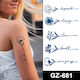 Temporary Tattoo Gz-681