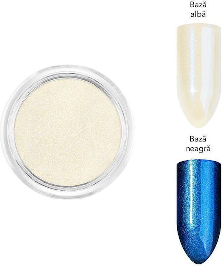 Chrome Moonlight Nageldesign Pigment Luxorise Stellar Dazzle
