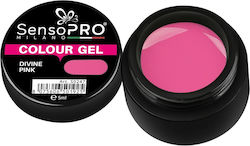 Gel UV Roz Divin 5ml Sensopro Milano