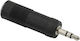 Set 10 Adaptoare Audio Convertor Jack Stereo 6.3 Mm Feminin La Jack 3.5 Mm Masculin
