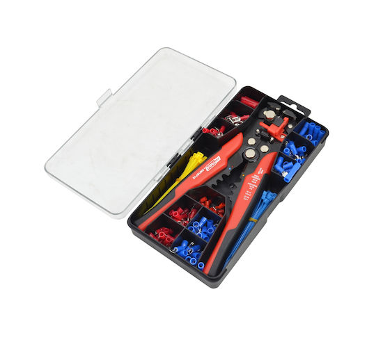AWTools Αυτόματος Απογυμνωτής Καλωδίων με Κόφτη και Μήκος 205mm