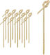 Bamboo Snack Toothpicks 9 Cm 50 Pcs