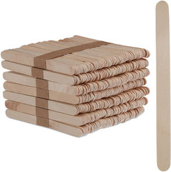 Relaxdays Bețe Pentru Înghețată 500 Bucăți Maro Deschis 0.2x11.5x1 Cm Relaxdays Bețe Pentru Înghețată 500 Bucăți Maro Deschis 0.2x11.5x1 Cm
