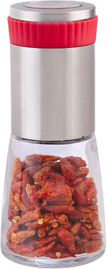 Relaxdays Manual Spice Mill Inox in Gray Color 6.5cm