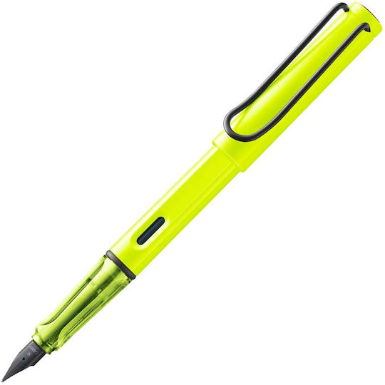 Lamy Safari Fountain Pen Fine Black Plastic with Black Ink