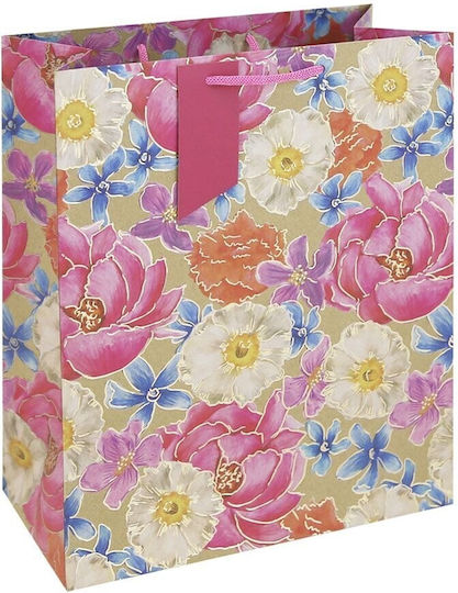 Claire Fontaine Pink Paper Gift Bag 26.5x33x14cm