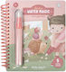 Little Dutch Colouring Book Water Reveal Rosa Fairy Garden