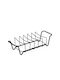 Relaxdays Cabinet Dish Rack Inox 11.5x18.5x44.5cm Black