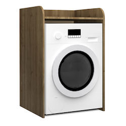Megapap Toren Badezimmerschrank Wäscherei Walnuss GP028-0130,2